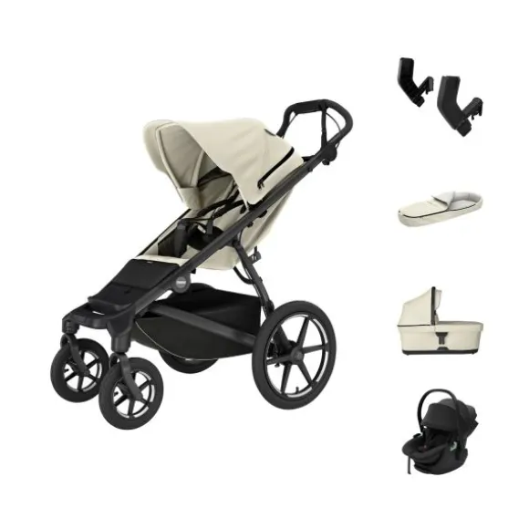 Thule Urban Glide 4 Kinderwagen 3-in-1 - Basis Bundel - Beige