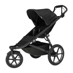 Thule Urban Glide 3 Kinderwagen 3-in-1 - Mist Green | Thule Maple Autostoeltje - Black | Autostoel Adapters