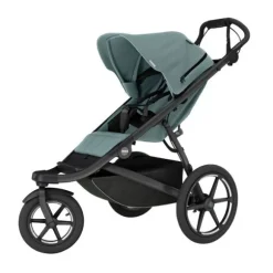 Thule Urban Glide 3 Kinderwagen 4-in-1 - Mid Blue | Thule Maple Autostoeltje - Mid Blue | Thule Alfi Isofix Base