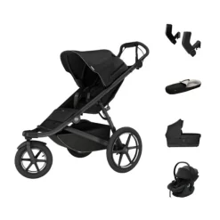 Thule Urban Glide 3 Kinderwagen 3-in-1 - Basis Bundel - Mid Blue