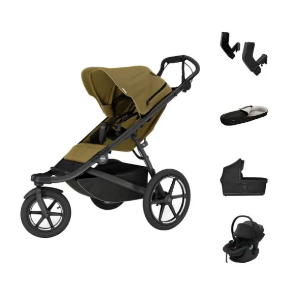 Thule Urban Glide 3 Kinderwagen 3-in-1 - Basis Bundel - Mid Blue