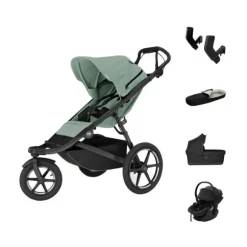 Thule Urban Glide 3 Kinderwagen 3-in-1 - Basis Bundel - Mid Blue