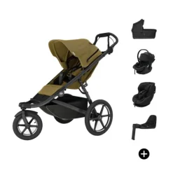 Thule Urban Glide 3 Kinderwagen 4-in-1 - Complete Bundel - Black