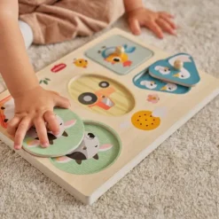 Tiny Love Farmers Funday Muziek Puzzel - Hout