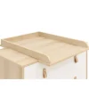 ToiToiKids Jort Commode met Laden - Wit/Naturel