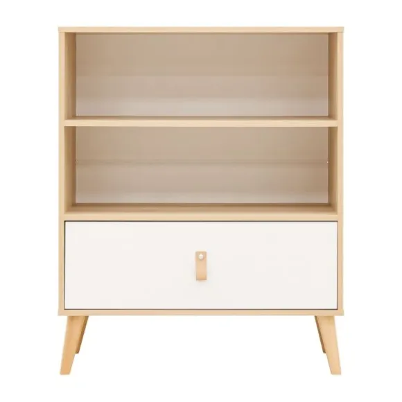 ToiToiKids Jort Ladekast – Wit/Naturel