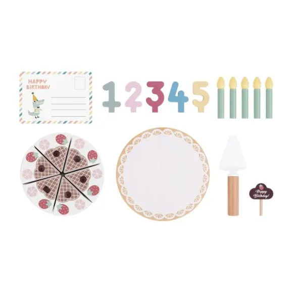 Tooky Toy Verjaardagstaart - Hout