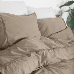 Town & Country - Dekbedovertrek - Harwich - Zand 200 x 220 cm