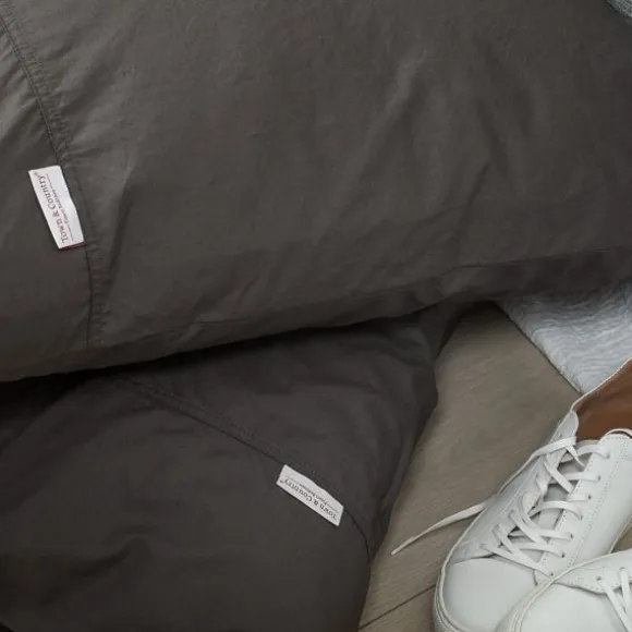 Town & Country Austin Dekbedovertrek - 200 x 220 cm - Sand