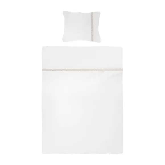 Town & Country Dekbedovertrek - Oakland - White - 140 x 220 cm