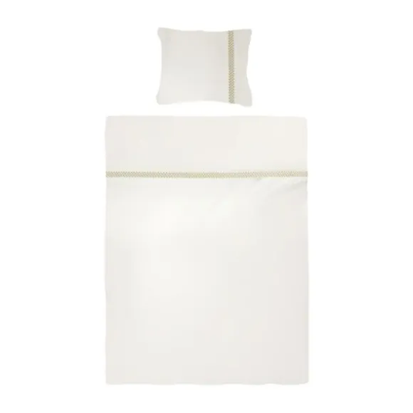 Town & Country Dekbedovertrek - Oakland - White - 140 x 220 cm