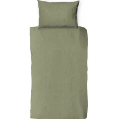 Town & Country Mousseline Dekbedovertrek - 140 x 220 cm - Zand