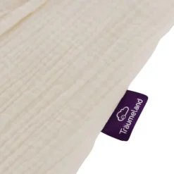 Träumeland Liebmich Zomerslaapzak - 60 cm - Mousseline - Beige