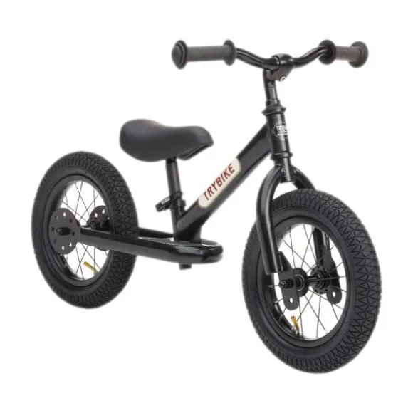 Trybike Steel Loopfiets Zwart