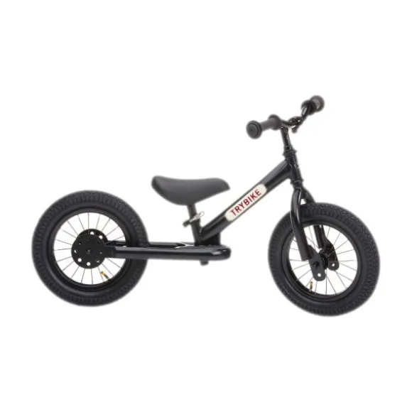 Trybike Steel Loopfiets Zwart