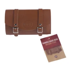 Trybike Steel Stuurtas – Lederlook Bruin