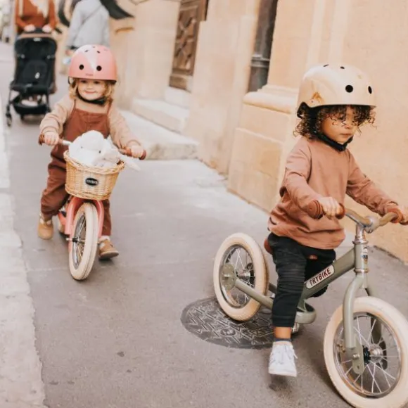 Trybike Steel Vintage Loopfiets - Red Matt