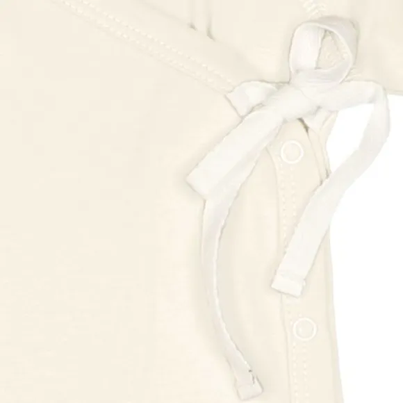 UAUA Boxpakje Strik Met Voetjes Crema 0-1 Mnd