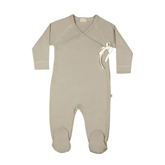 UAUA Boxpakje Strik Met Voetjes Crema 0-1 Mnd