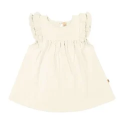 UAUA Jurkje Met Ruffle Mouwtjes Rosado 1-3 Mnd