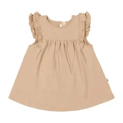 UAUA Jurkje Met Ruffle Mouwtjes Rosado 1-3 Mnd