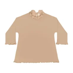 UAUA Ruffled T-Shirt Lange Mouwen - 3-6 Mnd - Rosado