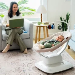 UPPAbaby Babyswing - Mamaroo - Charlie - Sand Mélange