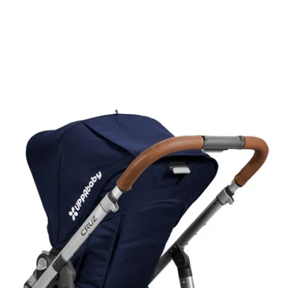UPPAbaby Cruz Leren Handle Bar Cover - Bruin