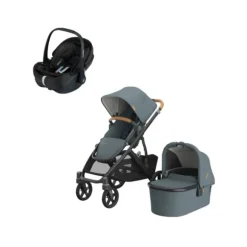 UPPAbaby VISTA V3 Kinderwagen 3-in-1 - Theo | Joolz X Maxi-Cosi Pebble 360 Pro 2 Autostoeltje