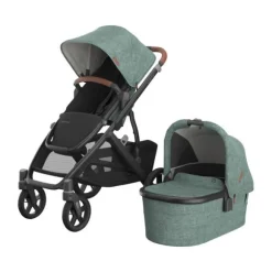 UPPAbaby VISTA V3 Kinderwagen Bundel - Evelyn | Dubatti by Römer Babysafe Pro Autostoeltje | Dubatti by Römer Vario Base 5Z