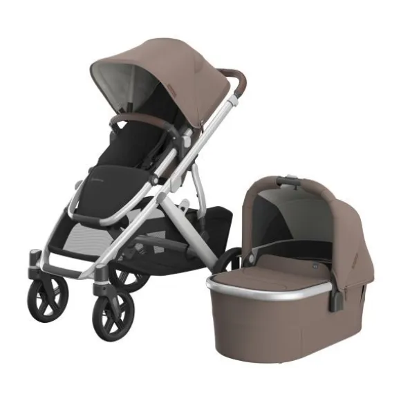 UPPAbaby VISTA V3 Kinderwagen 4-in-1 - Theo | Cybex Cloud T Plus Autostoeltje | Cybex Base T