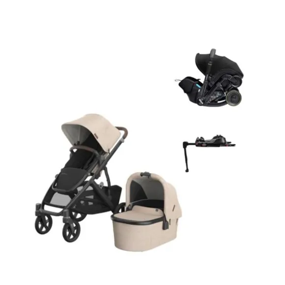 UPPAbaby VISTA V3 Kinderwagen 4-in-1 - Theo | Doona X Autostoeltje | Doona X Isofix Base