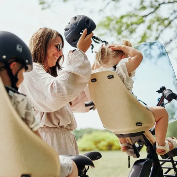 Urban Iki Bio Voorzitje Haniwa Brown / Bincho Black