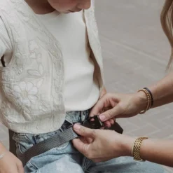 Urban Iki Junior Fietsstoeltje MIK HD - Bincho Black/Inaho Beige