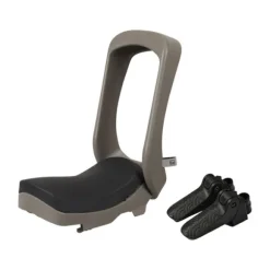 Urban Iki Junior Fietsstoeltje - Suzume Grey/Bincho Black - Zonder Montagekader