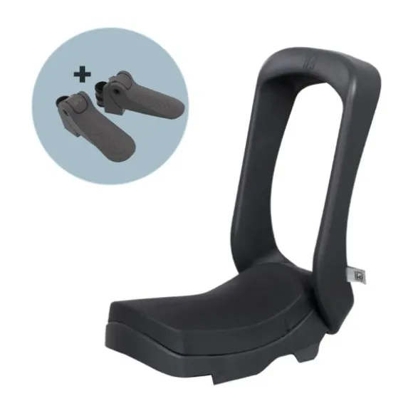 Urban Iki Junior Fietszitje - Zonder Montagekader - Bincho Black / Bincho Black