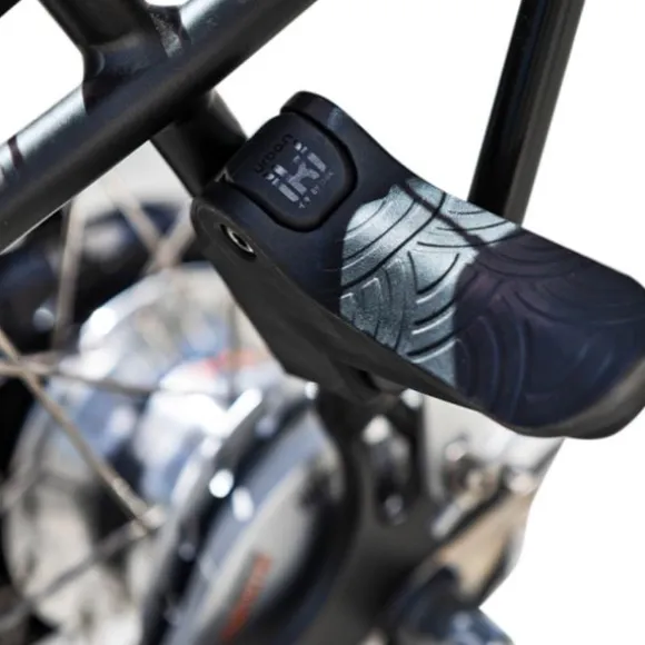 Urban Iki Junior Fietszitje - Bincho Black / Kurumi Brown