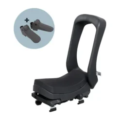 Urban Iki Junior Fietszitje - Bincho Black / Kurumi Brown