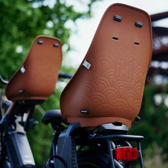 Urban Iki Ta-ke Bio Achterzitje - Framemontage - Haniwa Brown / Bincho Black