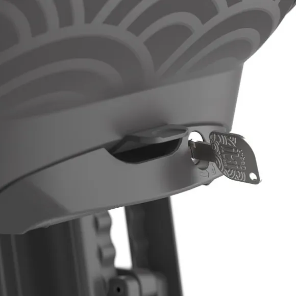 Urban Iki Ta-ke Bio Achterzitje - Framemontage - Haniwa Brown / Bincho Black