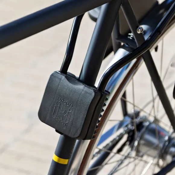 Urban Iki Ta-ke Bio Achterzitje - Framemontage - Haniwa Brown / Bincho Black