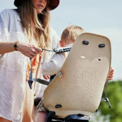 Urban Iki Ta-ke Bio Achterzitje - Dragermontage - Oishi Beige / Bincho Black