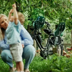 Urban Iki Ta-ke Bio Achterzitje - Dragermontage - Oishi Beige / Bincho Black