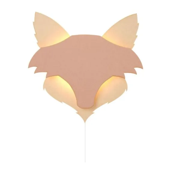 Van Tjalle en Jasper Vos Muurlamp - Naturel / Pink