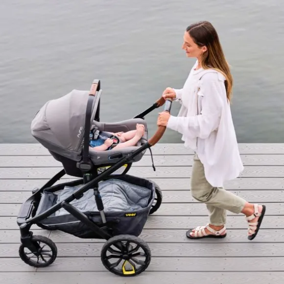 Veer Switchback &Jog - &Roll Handgrepen - Leer - Bruin