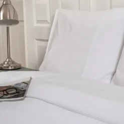 Venice Lugano Dekbedovertrek Wit 140 x 220 cm