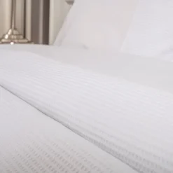 Venice Lugano Dekbedovertrek Wit 140 x 220 cm