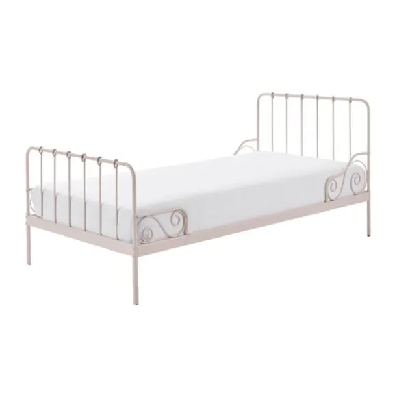 Vipack Alice Metal Bed Roze 90 x 200 cm