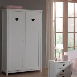 Vipack Amori Kledingkast Wit 2-Deurs