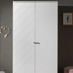 Vipack Billy Kledingkast 2-Deurs Wit